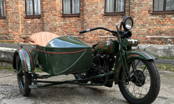 1927 Harley Davidson JD 1200cc IOE Combination