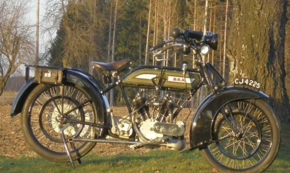 1921 BSA 770 V-twin