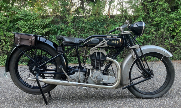 AJS K8 500cc OHV 1928 matching number